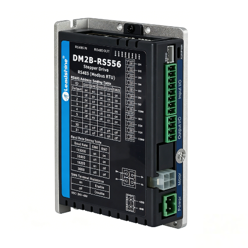 Leadshine DM2B-RS485 Series Integrated Stepper Drive | All-in-One Controller & Driver with RS485 Bus Communication