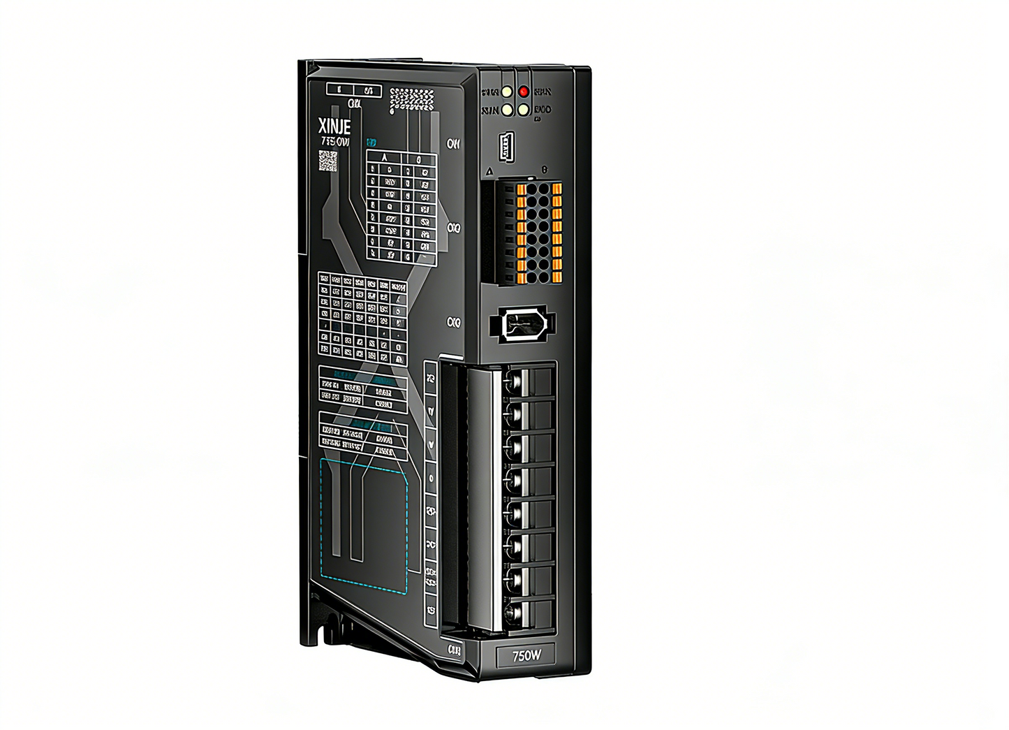 XINJE DF3E Series DC Servo Drive | 24-70V Input | CANopen & Pulse Control